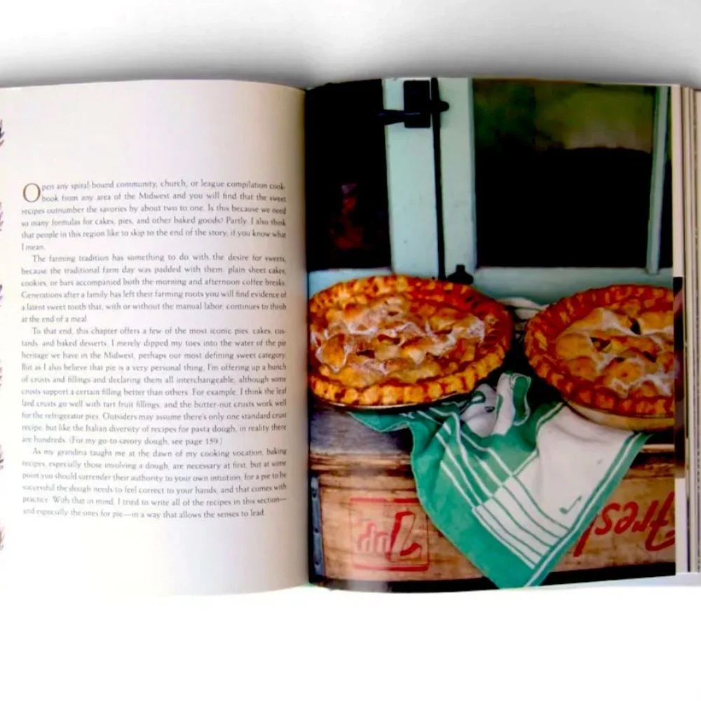 The New Midwestern Table Hardcover Cookbook NWT Heartland Recipes